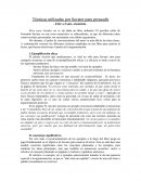 Técnicas utilizadas por Savater para persuadir - ÉTICA PARA AMADOR