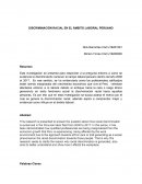 DISCRIMINACIÓN RACIAL EN EL ÁMBITO LABORAL PERUANO