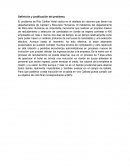 Definición y justificación del problema de Ritz Carlton Hotel