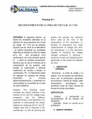 RECONOCIMIENTO DE LA ONDA DE VOLTAJE AC Y DC