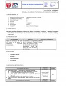 FACULTAD DE INGENIERIA ESCUELA ACADÉMICO PROFESIONAL DE INGENIERIA INDUSTRIAL