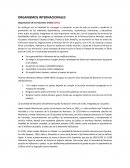 Organismos Internacionales Organización de las Naciones Unidas (ONU)