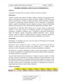 INFORME: MEMORIA CORTO PLAZO E INTERFERENCIA