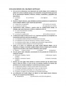 CIVILIZACIONES DEL MUNDO ANTIGUO