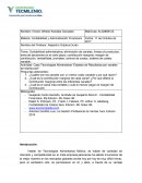 Caso Tecnologías Alimentarias “Estados de Resultados por canales de distribución”