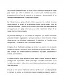 La aplicación de la planeación global en las empresas del área de salud