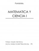 Portafolio. MATEMATICA Y CIENCIA