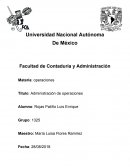 Administración de operaciones la importancia