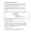 El enfoque de la respuesta cognitiva