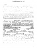 Modelo Constitucion de Abogado