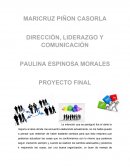 DIRECCIÓN, LIDERAZGO Y COMUNICACIÓN