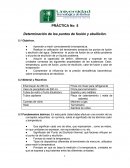 PRÁCTICA No 5 Determinación de los puntos de fusión y ebullición