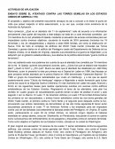 ENSAYO SOBRE EL ATENTADO CONTRA LAS TORRES GEMELAS EN LOS ESTADOS UNIDOS DE AMERICA