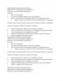 PROGRAMA DE PSICOLOGIA DISTANCIA ASIGNATURA: INVESTIGACIÓN FORMATIVA