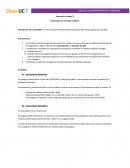 Descripción de la Actividad: En esta actividad se desarrolla la evaluación del trabajo grupal por encargo