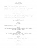 HOJA DE GUIÓN “SIN PARPADEAR”