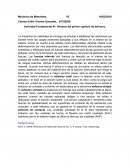 Mecánica de Materiales..Actividad Fundamental #1: Síntesis del primer capítulo de esfuerzo