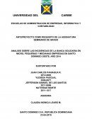 ANALISIS SOBRE LAS INCIDENCIAS DE LA BANCA SOLIDARIA EN MICRO, PEQUEÑAS Y MEDIANAS EMPRESAS