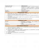Descripción y Perfil de Cargo Trabajo Gestion de Personas