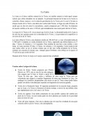 La Luna es el único satélite natural de la Tierra