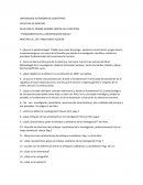 GUIA PARA EL PRIMER EXAMEN PARCIAL DE LA MATERIA “FUNDAMENTOS DE LA INVESTIGACION SOCIAL”