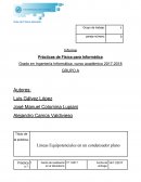 Prácticas de Física para Informática Líneas Equipotenciales en un condensador plano