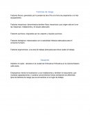 Factores de riesgo. Planificacion y control