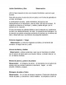 Quimica act de labroratorio obseravacion