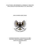 App movil como herramienta al aprendizaje