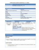 PLANIFICACIÓN DE SESIÓN DE APRENDIZAJE DE 2° GRADO