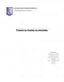 Presión en fluidos