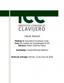 Calculo vectorial II Cambio de Coordenadas en R3