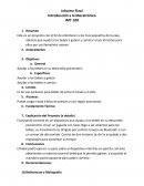 Informe Final Introducción a la Mecatrónica