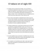 Tabaco en el siglo XXI