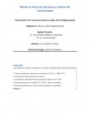 Caso Práctico: Por una buena Cultura y mejor Clima Organizacional