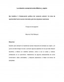 La relación comercial entre México y Japón