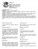 Lectura y escritura de leyendas
