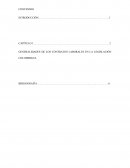 GENERALIDADES DE LOS CONTRATOS LABORALES EN LA LEGISLACIÓN COLOMBIANA