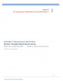 Dimensiones del hombre. Análisis de aspectos, biológico, psicológico y social