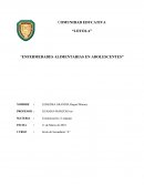Enfermedades alimentarias en adolescentes