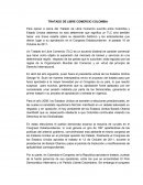 TRATADO DE LIBRE COMERCIO COLOMBIA