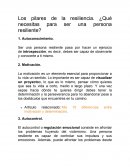 Los pilares de la resiliencia. ¿Qué necesitas para ser una persona resiliente?