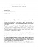 Arquitectura. LA CIUDAD