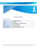Implementación y control de proyectos. Diagrama de Gantt