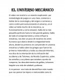 UNIVERSO MECÁNICO