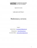 Laboratorio de Física I Mediciones y errores