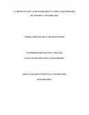 Importancia de las Humanidades en la Educación Inicial