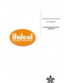 Evidencia 4: Informe “Actividad de Investigación” TECNOLOGO EN GESTIÓN LOGÍSTICA