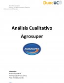 Análisis Cualitativo Agrosuper