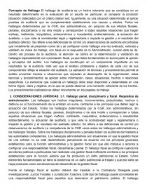 Hallazgo y planes de mejoramiento. Página 1